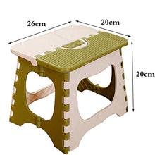 ZXCVB Sgabello Pieghevole,Superficie Antiscivolo,Salvaspazio,Facile da Trasportare,Molto Adatto per Cucina,Bagno E Outdoor,Adulti E Bambini Possono Usare,Beige