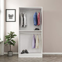 Homemania Armadio, Truciolare Melaminico, Bianco