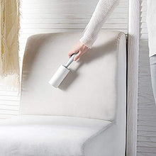 LLQM Tearable Clothes Drum Hair Remover, Dust Paper to Remove Clothes Dust, Hair Sticking Device, Suitable for Many Places