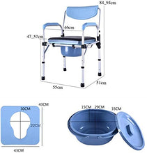 Maniglioni da Bagno WC corrimano Leggera Lega di Alluminio Pieghevole Mobile igienici Chair Incinta/disabili Bagno Doccia Chair igienici Boost Shelf Accessori da Bagno