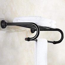L-YINGZON Asciugamano Rack, A Parete Rail Bagno cremagliera Bagno cremagliera Rack Appendiabiti Bagno Muro cremagliera Appeso Bagno di Rame mensola Doccia cremagliera Portasciugamani Accessori Bagno