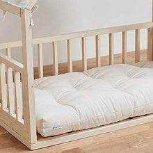 Futon Cotone Naturale Ecologico - Bambini e Adulti - Realizzati a Mano in Italia (140x70)