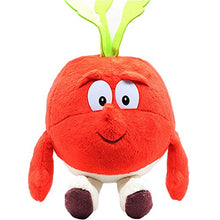 XSDF - Peluche a forma di frutta e verdura, 25 cm, per decorare la casa, con fragole, broccoli, anguria, bambole, regali per bambini (25 cm, zucca) (25 cm, carota)