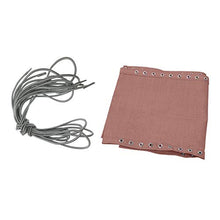 F Fityle 4 PCS Cavo Elastico 1,35 M + 2 M + 1 Pc di Stoffa Intrecciata 160x43cm Set di Accessori per Sedia Reclinabile Resistente - caffè
