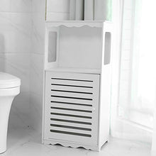 Joycelzen Mobili Armadietto Bagno, Armadio Sottolavabo per Bagno e Plastica per Armadio Ad angolo per Ripostiglio per Bagno, Camera da Letto, Cucina, Corridoio, Bianco
