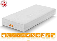 Marcapiuma - Materasso Singolo Memory 80x195 Alto 15 cm - Sunrise - H2 Medio Dispositivo Medico Effetto Massaggio Relax Ergonomico Rivestimento Sfoderabile 5 Zone Antiacaro 100% Made in Italy