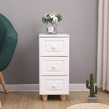 Ryyland-Home Cassapanca Stretta Narrow Governo di immagazzinaggio di Legno Solido immagazzinaggio del cassetto Comodino Angolo Gabinetto Limita Gabinetto (Color : Beige, Size : 20x38x60cm)