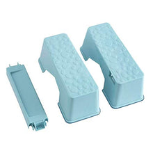 Sgabello per WC in plastica, adatto a tutti i servizi igienici e il bagno, con uno spessore di spessore, rimovibile per risparmiare spazio in bagno.