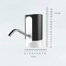 Drinking Water Pump Dispenser universale della pompa di acqua della pompa di acqua potabile elettrica con il tasto impermeabile Ricarica portatile della pompa dell'acqua di carico di USB nera per il M