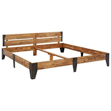 SKM Giroletto in Massello di Acacia Finitura Spazzolata 200x200 cm