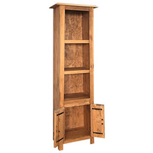 vidaXL Mobile da Bagno in Massello di Pino Riciclato 48x32x170 cm Armadietto
