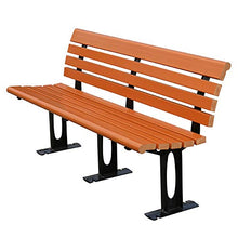 Panchina Cortile Per Il Tempo Libero,ghisa Sedia Piede Anticorrosivo Parco Legno Massello Panca,mobili Da Giardino Panca Dello Schienale, In Grado Di Ospitare 2-3 Persone,adatte A Prato/portico/stra