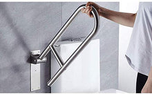 Maniglioni da bagno Non Slip pieghevole Supporto maniglia della guida, Handicap Barre di sostegno Rails igienici corrimano bagno privato, doccia Anziani Sicurezza bariatrica disabili Accessori da bagn