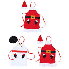 Amosfun Coperchio della Bottiglia di Babbo Natale Pupazzo di Neve Copertura di Bottiglia di Vino di Natale 3pcs con Decorazione della tavola di Cena della Festa del Festival del Cappello
