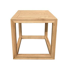 Sgabello Moderno Camera da Letto Soggiorno Sala da Pranzo Sgabello Poggia Piedi Piccolo Rettangolare in Legno massello Sgabello da Bagno Basso Sedia Divano Forte e Robusto