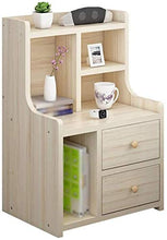 File cabinets Comodino tavolino Comodini Open Storage con Doppio Cassetti Camera Semplice Governo di immagazzinaggio 42.5X30X70CM Cassetti (Color : C)