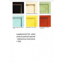 Estea Mobili - MOBILE BAGNO BOMBATO COLORE TURCHESE ARREDO LACCATO VARI COLORI MANIGLIE SWAROVSKIDESIGN VENETO - 3247A3248A - come foto