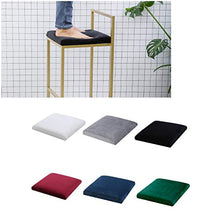 Sgabello da bar Contatore imbottito moderno Altezza Bar Stool Velvet Sedile Sedia da pranzo, bar Sedia con gambe in metallo dell'oro for il negozio cucina, bistro, caffè, pub Sgabello Alto Max.carico