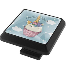 Torta di unicorno 3 PCS Pomelli per Porta, Pomolo per Mobile, Pomelli per Mobili con Viti, Maniglia per Armadietto, Pomelli per Porta, Pomelli per Cassetti per Porta, Armadio, Cassetto e Credenza