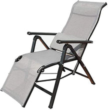 Zero Gravity Lounge Sedia Reclinabile Regolabile per Spiaggia da Esterno Piscina Piscina Pranzo Pranzo Sedia Lazy Sedia Camping Chair