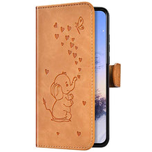 Robinsoni Custodia Compatibile con Samsung Galaxy Note 10 Pro Case Portafoglio Cover Dumbo Stampato Libro Pelle PU Antiurto Case Taccuino Cover Libretto Cartone Animato Case Folio Flip Cover Zenzero