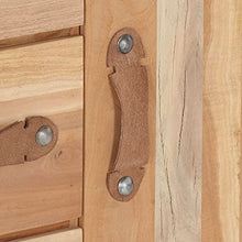 vidaXL Credenza Madia Mobile Armadietto Armadio Mobiletto Alto Portaoggetti Cassa Cassapanca Mobili 60x30x75 cm in Legno Massello di Recupero