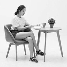 WGEMXC Sedia, Sedia da Ufficio a Casa, Sgabello Sedia da Salotto in Legno Massello Sedia da Pranzo Chiusa Sedia da Studio Confortevole Sedia da Caffè,D,Legno Rosso-Marrone