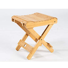RSTYS - Sgabello pieghevole in legno di bambù naturale, pieghevole per doccia, sedia da doccia pieghevole per gambe e poggiapiedi, sedile portatile per la casa