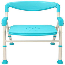 Sgabello da bagno Doccia / vasca da bagno Sgabelli lega di alluminio doccia Sedile Sgabello for / disabili Anti-Slip Anziani Mats doccia sedia regolabile in altezza 3 con schienale e sedile Handle Bat