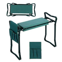 QILIN Sgabello Pieghevole, Panche da Giardino Portatili con Ginocchiere, Spugne in Schiuma Eva, Forte E Resistente, Leggero E Pratico - Regalo di Giardinaggio Ideale