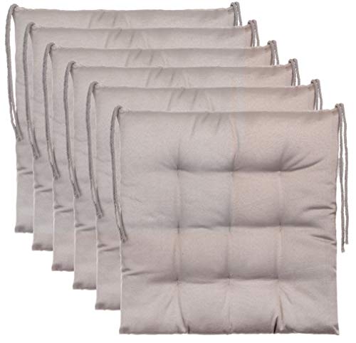 Brandsseller, cuscino decorativo per sedia, 9 trapuntature, in diversi motivi