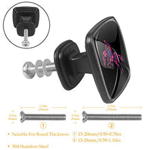 gara di sport equestri Pomelli per Porta Set di 4 Pomelli per Mobili Manopole per Cassetti Cucina Armadio Vetro