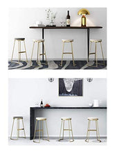 SYLOZ Sgabelli da Bar Ferro Home Bar Sgabello Moderno Bar Sedia Alta Bar Stool Bar Stool Beauty Sgabello da Bar Sedia (Color : Sitting Height65)