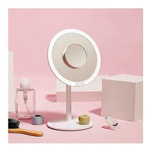 ZWH-Specchio per Il Trucco Trucco Trucco Specchi 5X Lente LED for Occhio Ricaricabili Specchio da Toilette Specchio Ingranditore con Luci