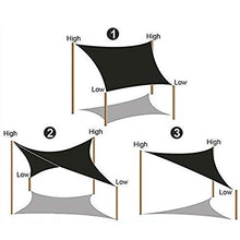YCDZ Shade Sails Triangolo, Tende Impermeabili, 98% Impermeabile E Protezione UV Tende, per Giardini, Terrazze, Corde, Balcone Tettoie, Sun Shades (Rosa Rossa,3 x 4 x 5m)