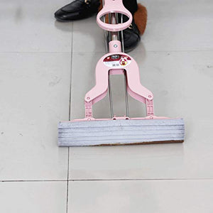 SSAYY Spray Mop Mop Speciale Riempitivo A Rullo di Aspirazione con Testina in Cotone, Riempitivo Magico Pieghevole per La Pulizia del Pavimento Domestico Spugna di Gomma Ad Alta Densità
