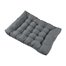[en.casa] Cuscini per Paletta Euro-sofá tavolozze - 7 Pezzi - Cuscino Seduta + Cuscino Schienale [Grigio Chiaro] Divano Paletta Euro-sofá in/Outdoor