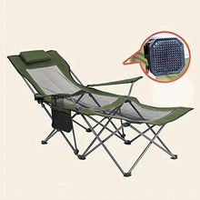 GJJSZ Lettino da Pesca Lettino da Pesca per Il Tempo Libero Lettino Pieghevole da Viaggio Portatile Reclinabile Letto d'ospedale Ufficio Pausa Pranzo Napping Campeggio Blu Scuro