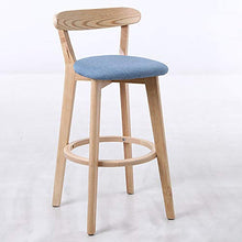 Seggiola da bar Sedie da cucina, sgabelli da colazione, sgabelli da bancone | Seggioloni con seduta imbottita in tessuto Sgabelli da bar, Sgabelli alti dal design ergonomico,Sedia da pranzo in legno