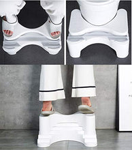 Sgabello Toilette Per Lavarsi I Denti, Bagno Squatty Sgabello E Pedicure Foo Trest, Squat Position Aiuto Alleviare Costipazione,Grigio