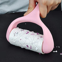 LLQM Dispositivo per Capelli appiccicosi, Rimuovere i peli dai Vestiti, Dispositivo a rulli per Capelli appiccicosi, artefatto della Spazzola a Rullo di Carta Sostitutiva obliquamente sostituibile