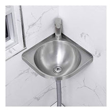 JPOYT-O Lavabo Hanging Bacino, in Acciaio Inox Rotonda Kitchen Sink Bowl