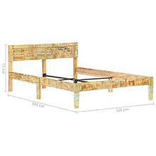SKM Giroletto in Legno Massello di Recupero 120x200 cm