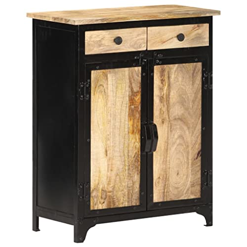 vidaXL Credenza 60x30x75 cm in Legno Massello di Mango