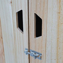 Mendler Armadietto Armadio Ufficio Cantina Garage HWC-D56 55x115x120cm Legno Naturale