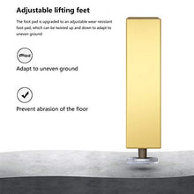 DJFIOSD Comodino in Bianco, Moderno Legno Storage Unit Comodino con 2 Cassetti, Solid Gambe in Legno Metallo E Oro Maniglia Comodino, per Soggiorno E Camera da Letto,Nero