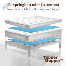 Topper Stopper - Tappetino antiscivolo premium per letti boxspring, topper e materassi, sottomaterasso di dimensioni 60 x 180 cm