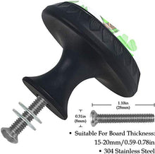 Cappelli e acetoselle verdi Pomelli per Porta Set di 4 Pomelli per Mobili Manopole per Cassetti Cucina Armadio Vetro