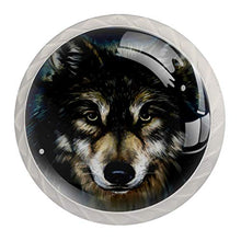 Cooler Wolf 4 PCS Pomelli per Porta, Pomolo per Mobile, Pomelli per Mobili con Viti, Maniglia per Armadietto, Pomelli per Porta, Pomelli per Cassetti per Porta, Armadio, Cassetto e Credenza