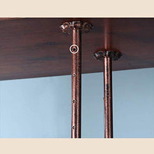Nfudishpu Portabottiglie, Materiale in Ferro battuto, Porta Bicchiere Vino Europeo e portabottiglie Appendere Creativo l'archiviazione Domestica